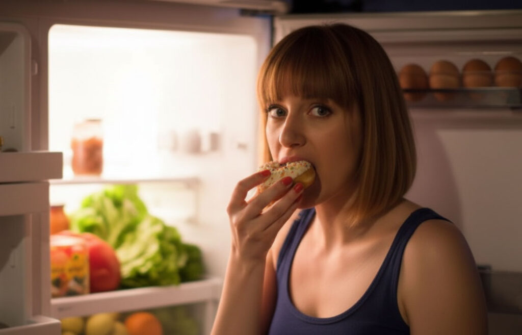 El problema de comer para calmar la mente