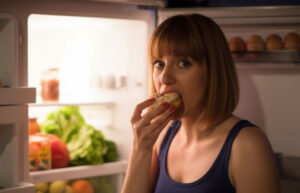 El problema de comer para calmar la mente